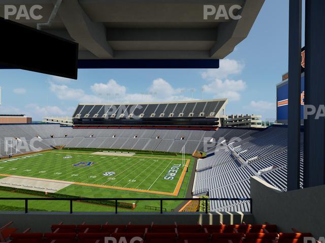 Jordan-Hare Stadium - Section South Club Seat View