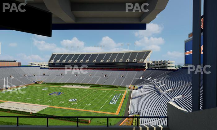 Jordan-Hare Stadium - Section South Club Seat View