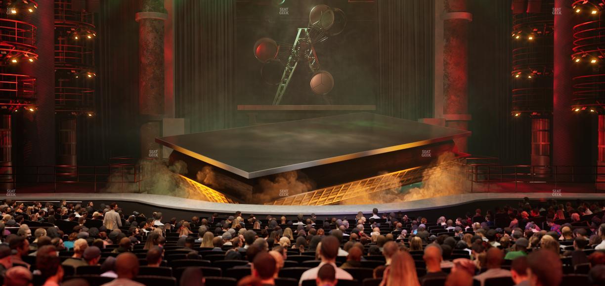 Ka Theatre at MGM Grand Hotel - Section 202 Seat View