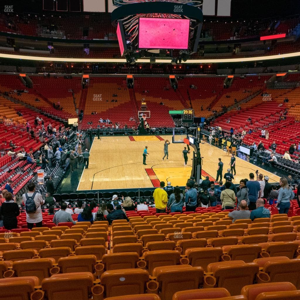 Kaseya Center - Section 101 Seat View