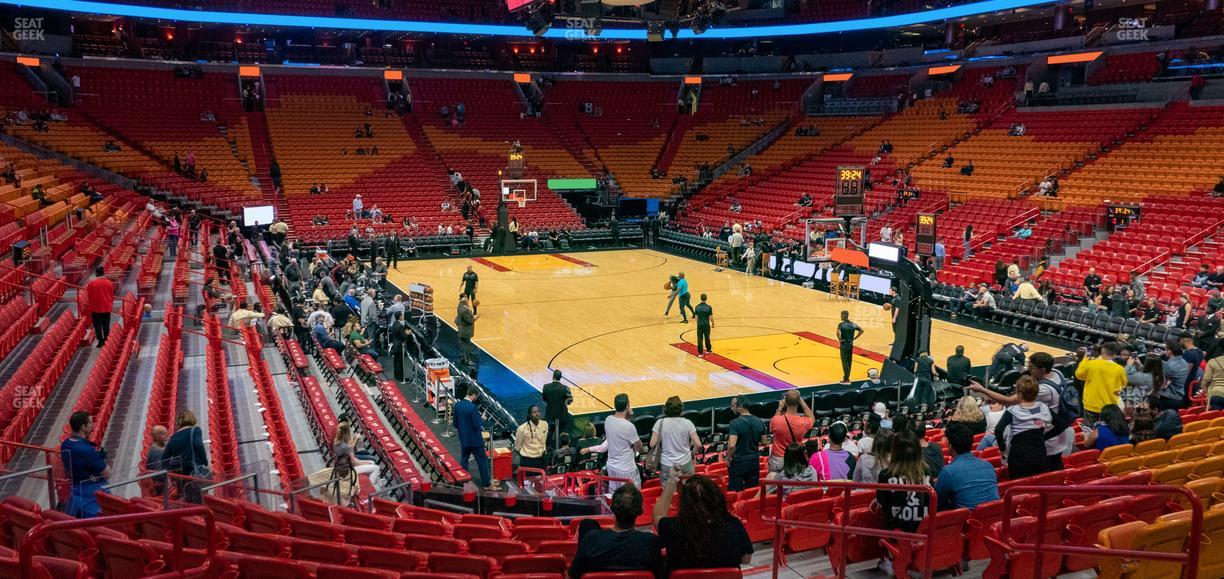 Kaseya Center - Section 102 Seat View