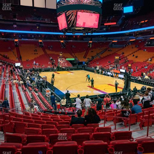 Kaseya Center - Section 102 Seat View