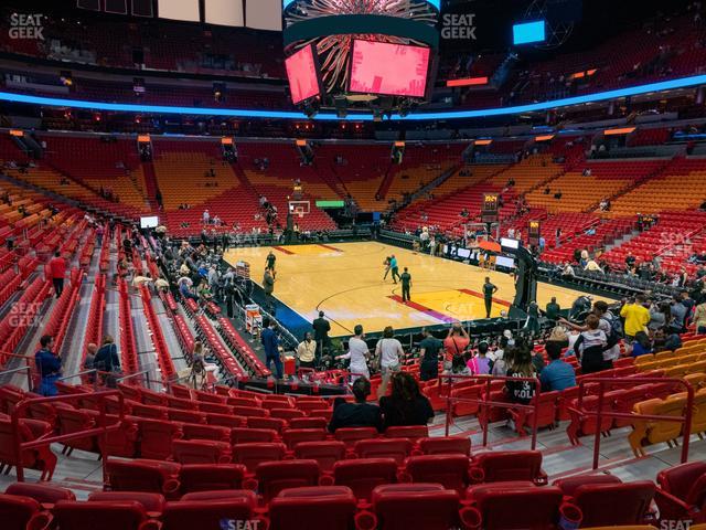 Kaseya Center - Section 102 Seat View