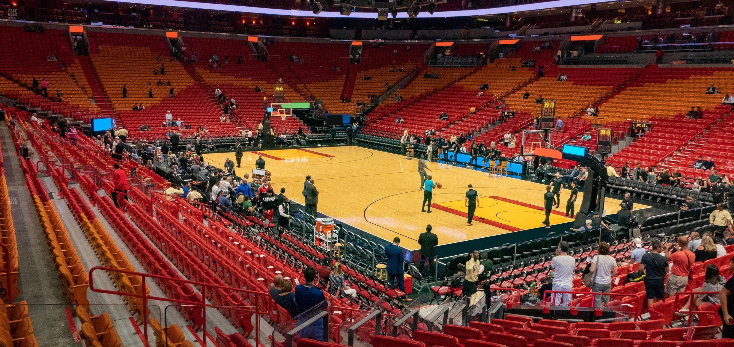 Kaseya Center - Section 103 Seat View