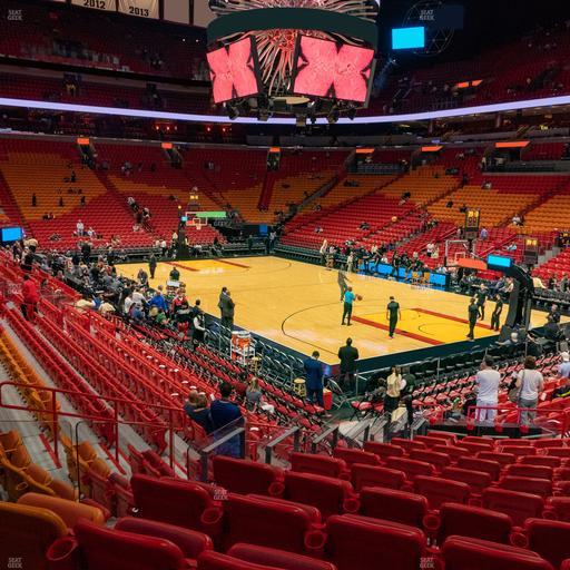 Kaseya Center - Section 103 Seat View