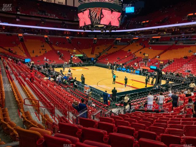 Kaseya Center - Section 103 Seat View