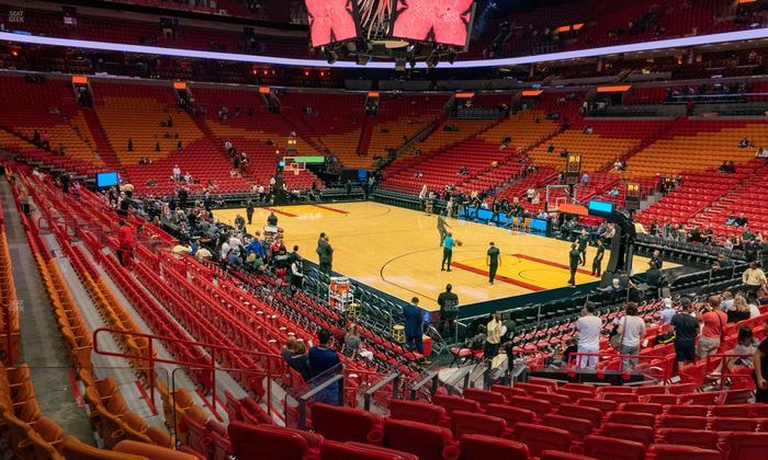 Kaseya Center - Section 103 Seat View