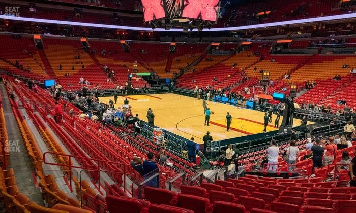 Kaseya Center - Section 103 Seat View