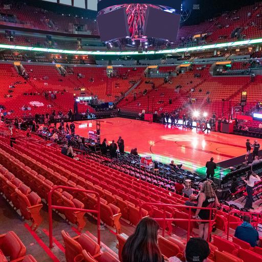 Kaseya Center - Section 104 Seat View