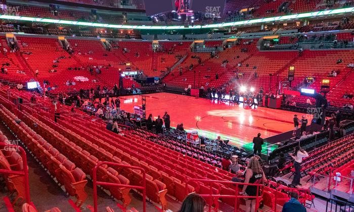 Kaseya Center - Section 104 Seat View