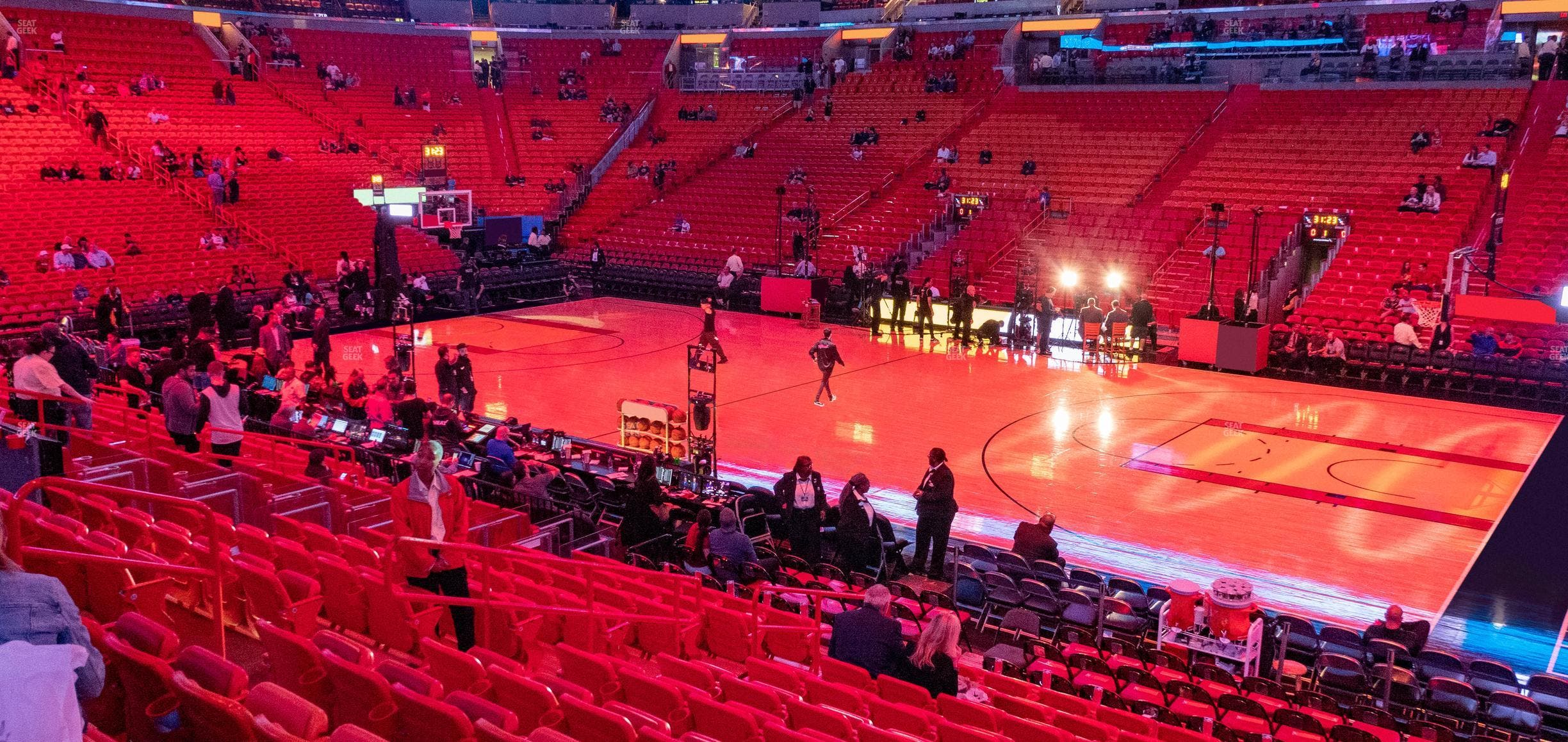 Kaseya Center - Section 105 Seat View
