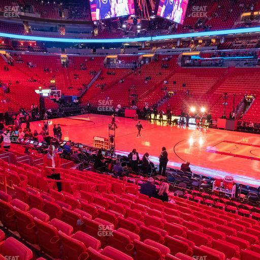 Kaseya Center - Section 105 Seat View