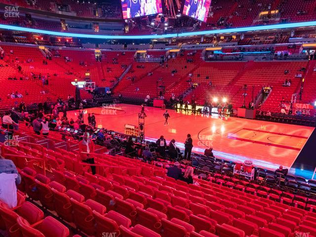 Kaseya Center - Section 105 Seat View