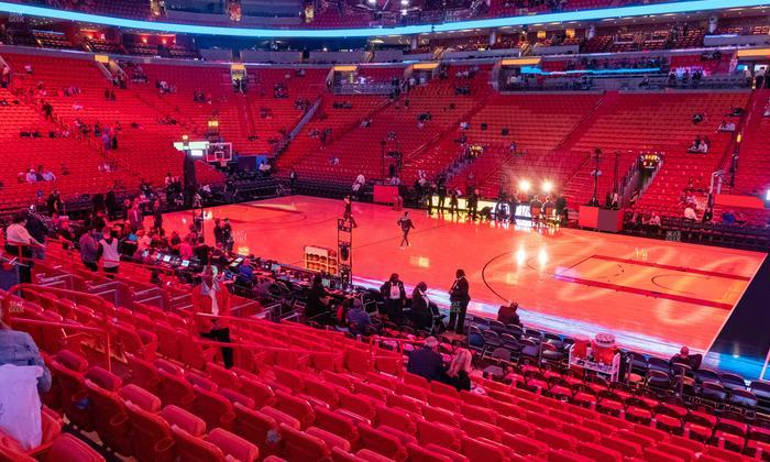 Kaseya Center - Section 105 Seat View