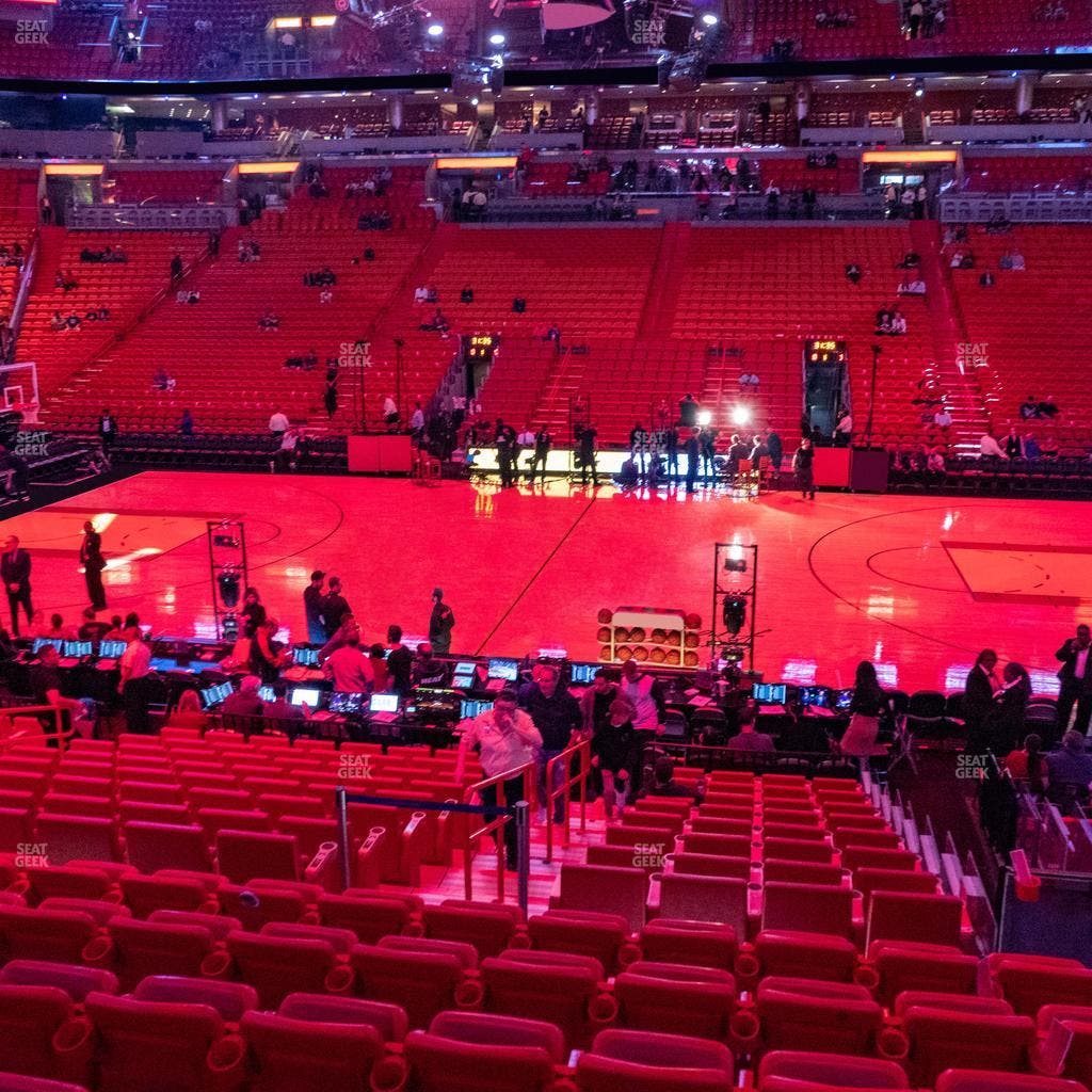 Kaseya Center - Section 106 Seat View