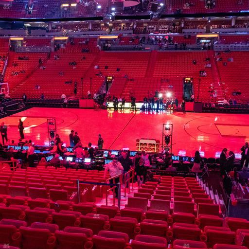 Kaseya Center - Section 106 Seat View