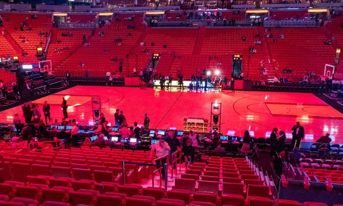 Kaseya Center - Section 106 Seat View