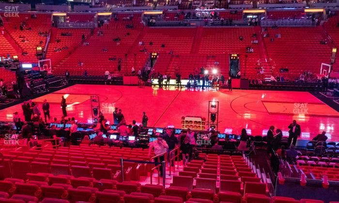 Kaseya Center - Section 106 Seat View