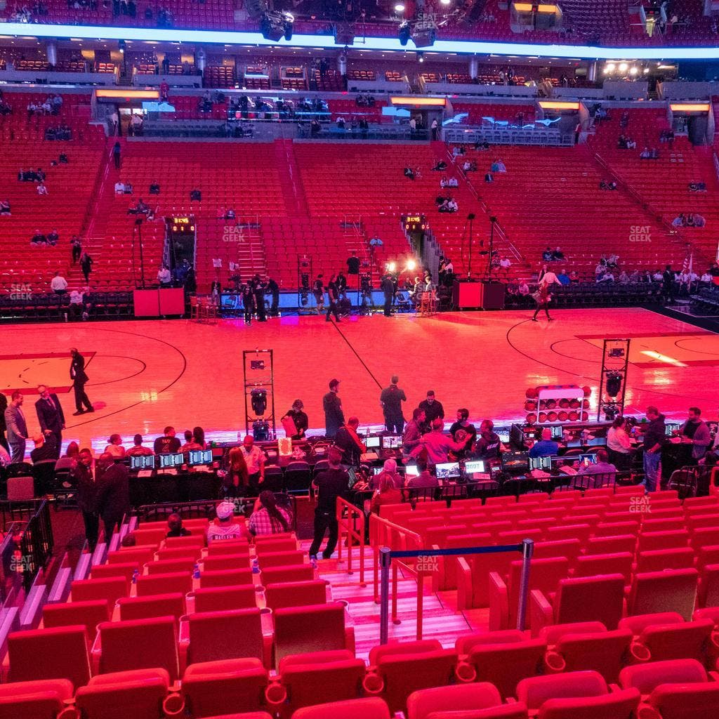 Kaseya Center - Section 107 Seat View