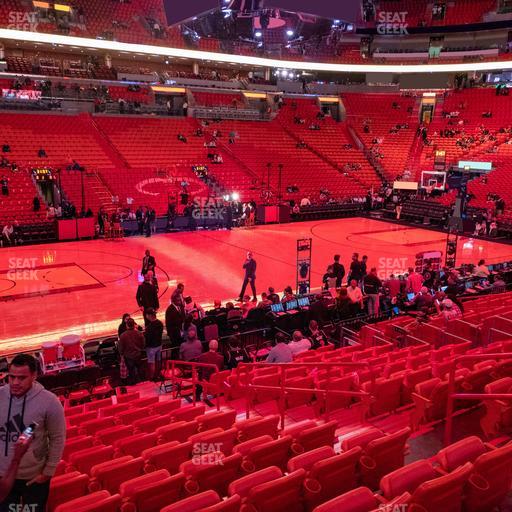 Kaseya Center - Section 108 Seat View