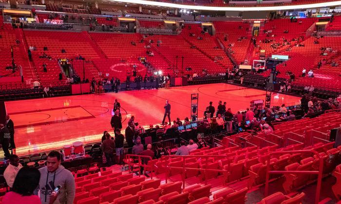 Kaseya Center - Section 108 Seat View