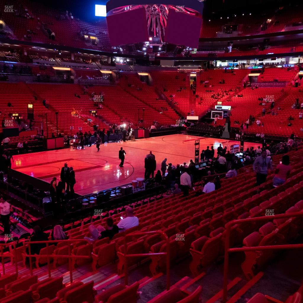 Kaseya Center - Section 109 Seat View