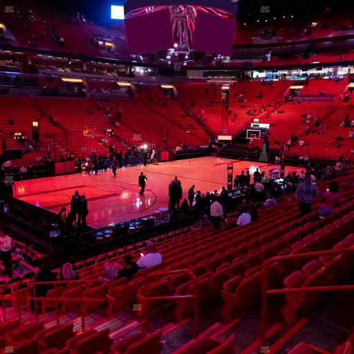 Kaseya Center - Section 109 Seat View