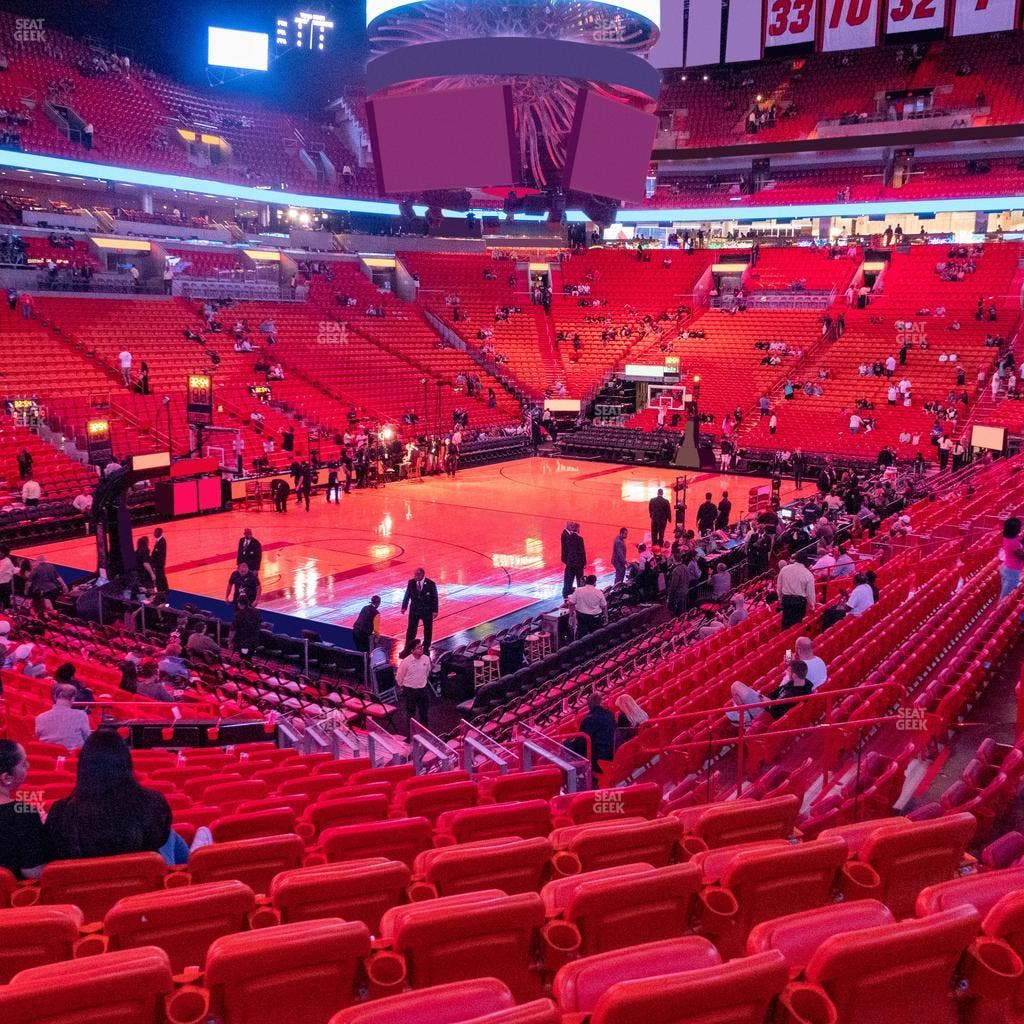 Kaseya Center - Section 110 Seat View