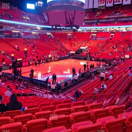 Kaseya Center - Section 110 Seat View