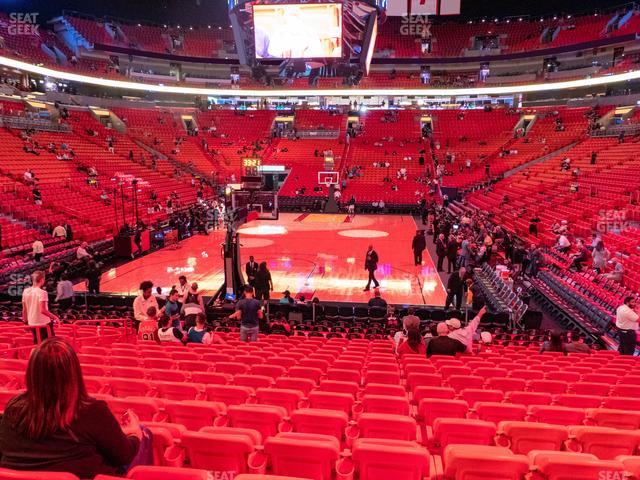 Kaseya Center - Section 112 Seat View