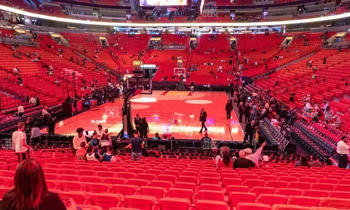 Kaseya Center - Section 112 Seat View