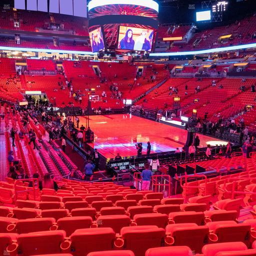 Kaseya Center - Section 114 Seat View