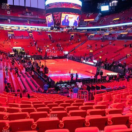 Kaseya Center - Section 114 Seat View