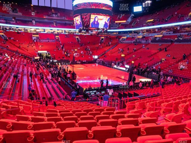 Kaseya Center - Section 114 Seat View