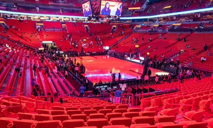 Kaseya Center - Section 114 Seat View