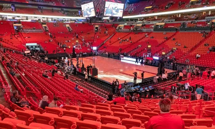 Kaseya Center - Section 115 Seat View