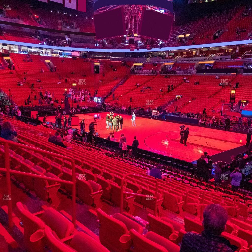 Kaseya Center - Section 116 Seat View