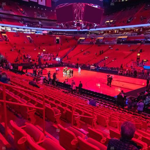 Kaseya Center - Section 116 Seat View