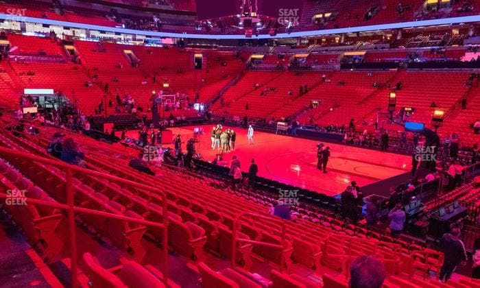 Kaseya Center - Section 116 Seat View