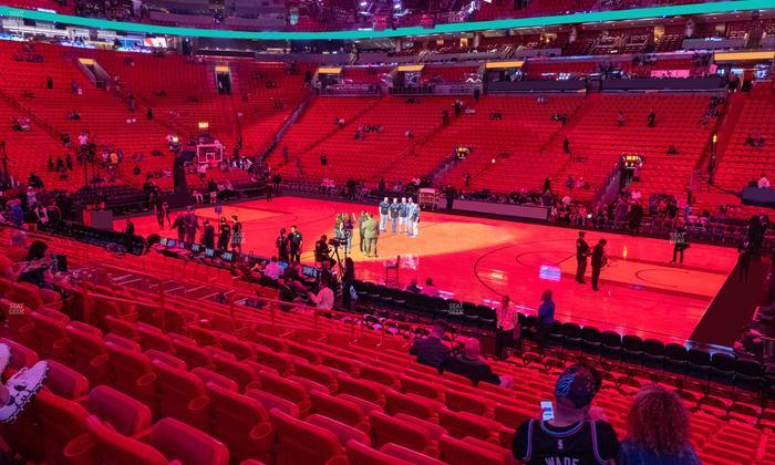 Kaseya Center - Section 117 Seat View