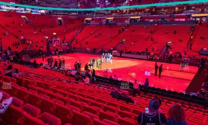 Kaseya Center - Section 117 Seat View