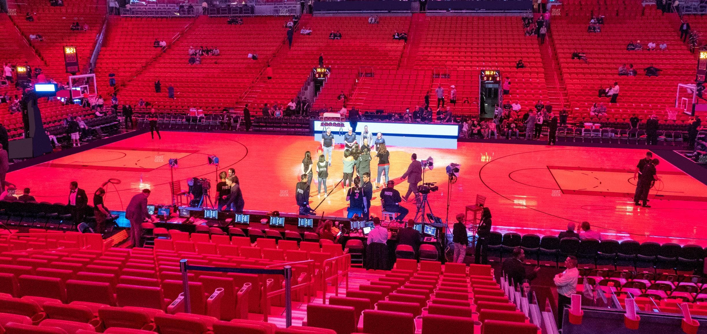 Kaseya Center - Section 118 Seat View