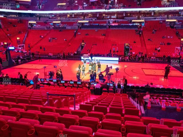 Kaseya Center - Section 118 Seat View