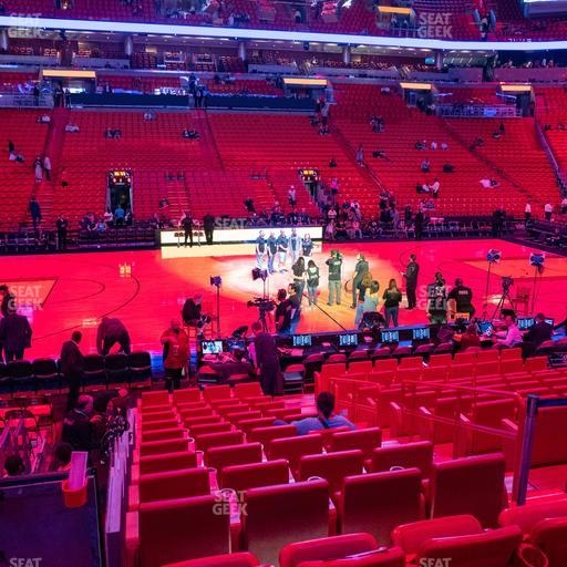 Kaseya Center - Section 119 Seat View