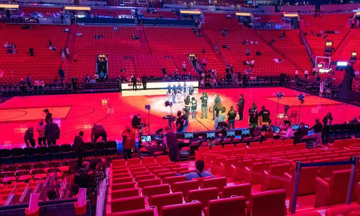 Kaseya Center - Section 119 Seat View