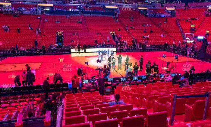 Kaseya Center - Section 119 Seat View