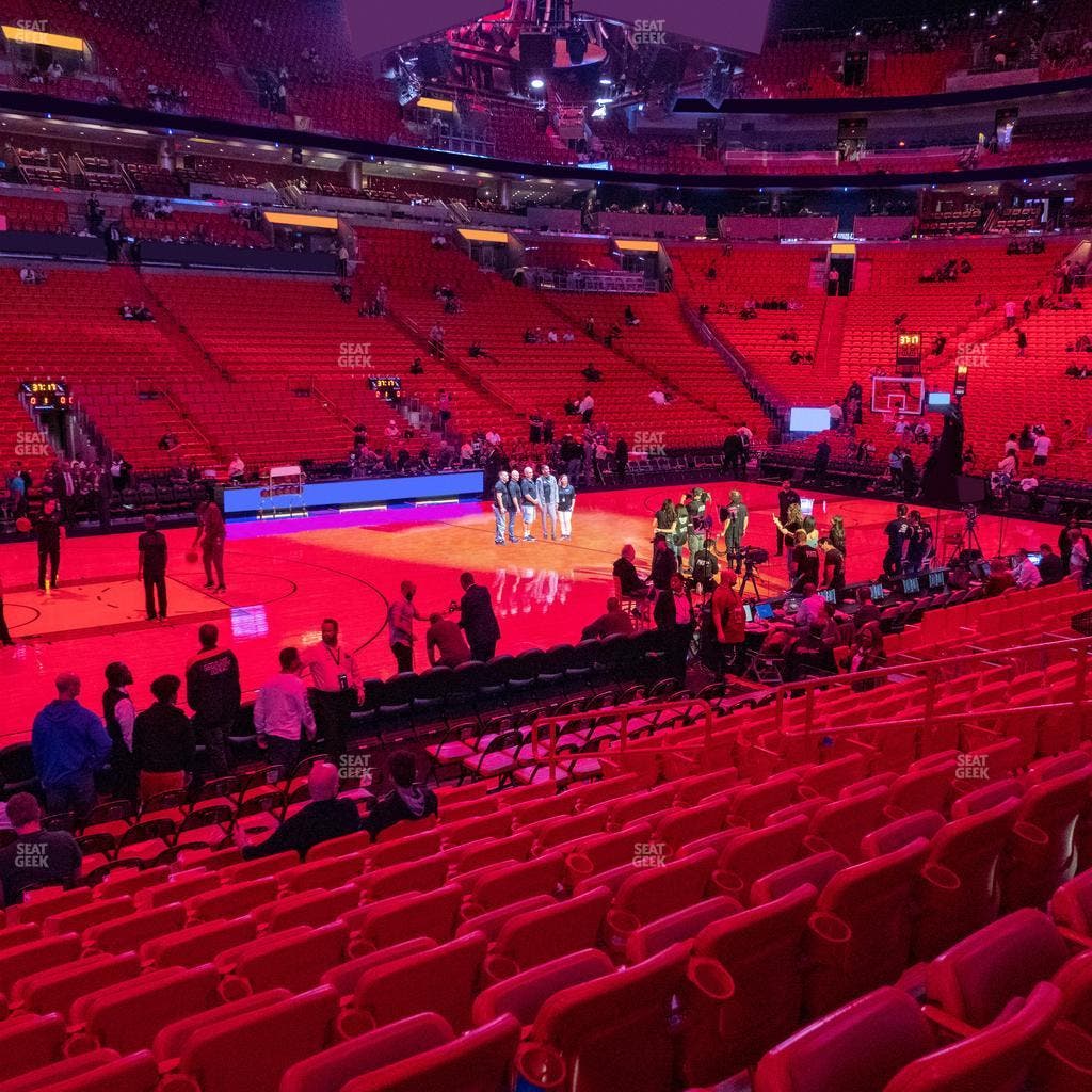 Kaseya Center - Section 120 Seat View