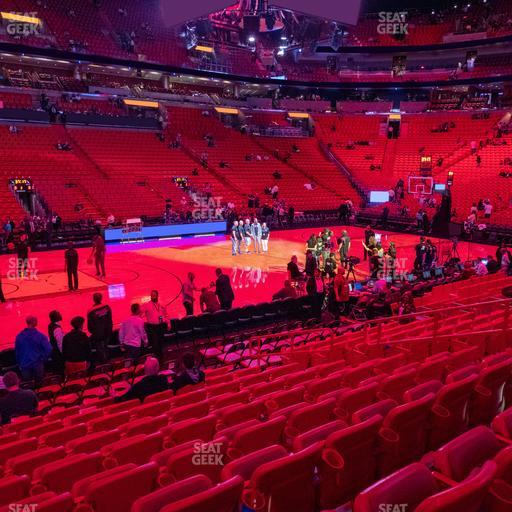 Kaseya Center - Section 120 Seat View