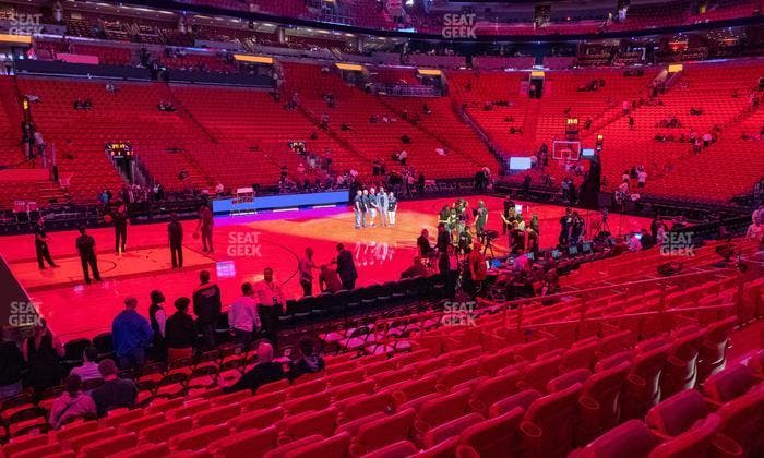 Kaseya Center - Section 120 Seat View