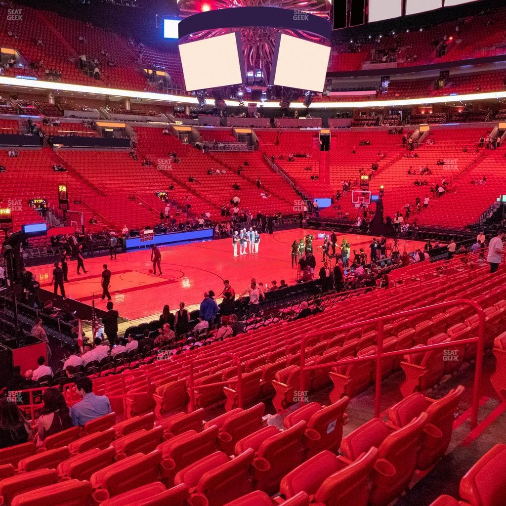 Kaseya Center - Section 121 Seat View